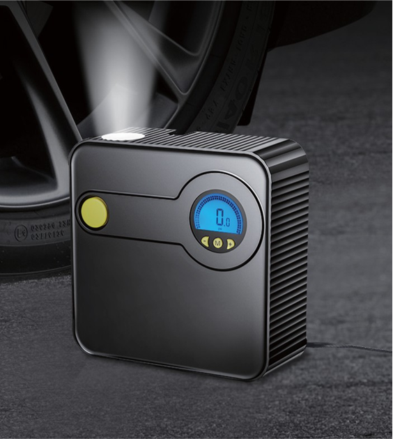 Digital display air pump