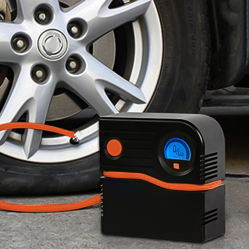 Digital tire inflation pump