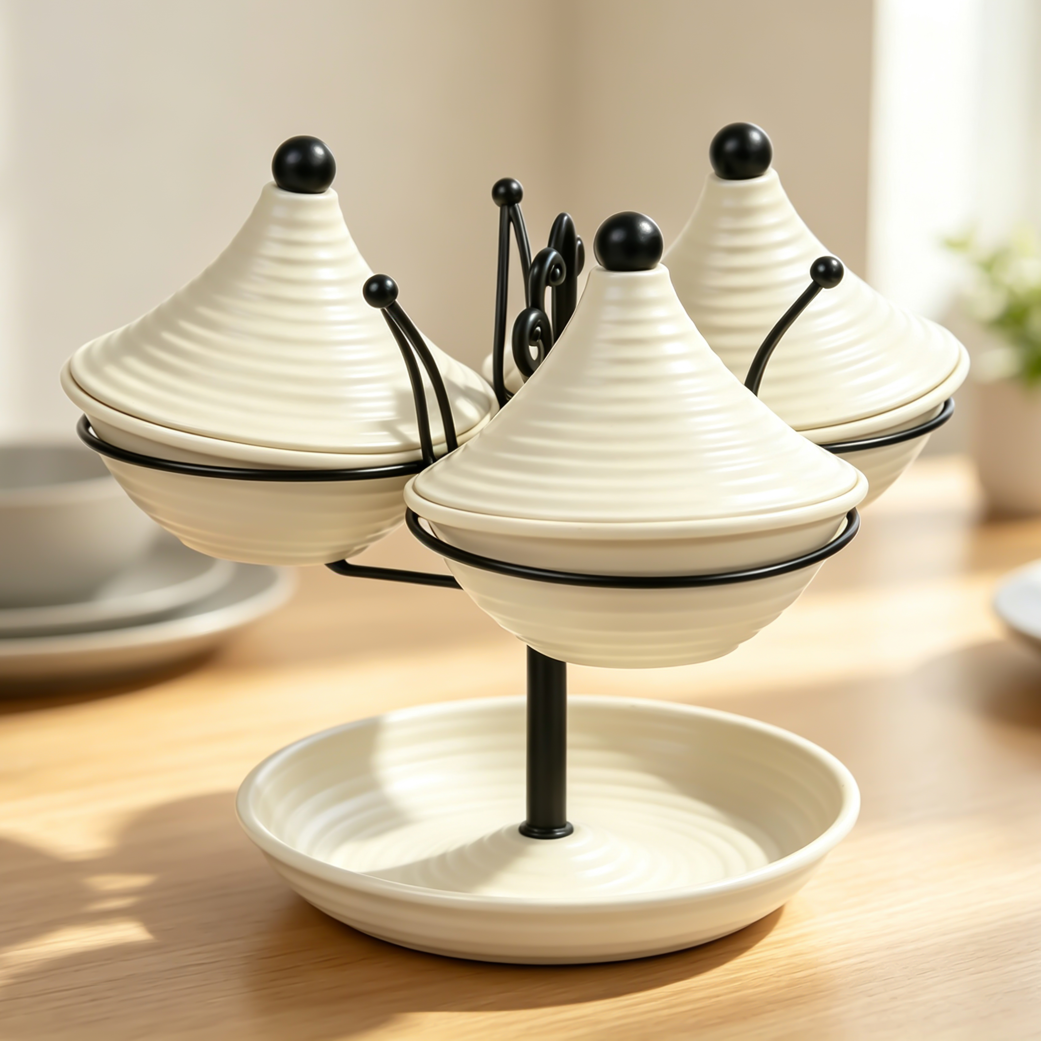Tajigaiwan Three-Section Snack Shelf