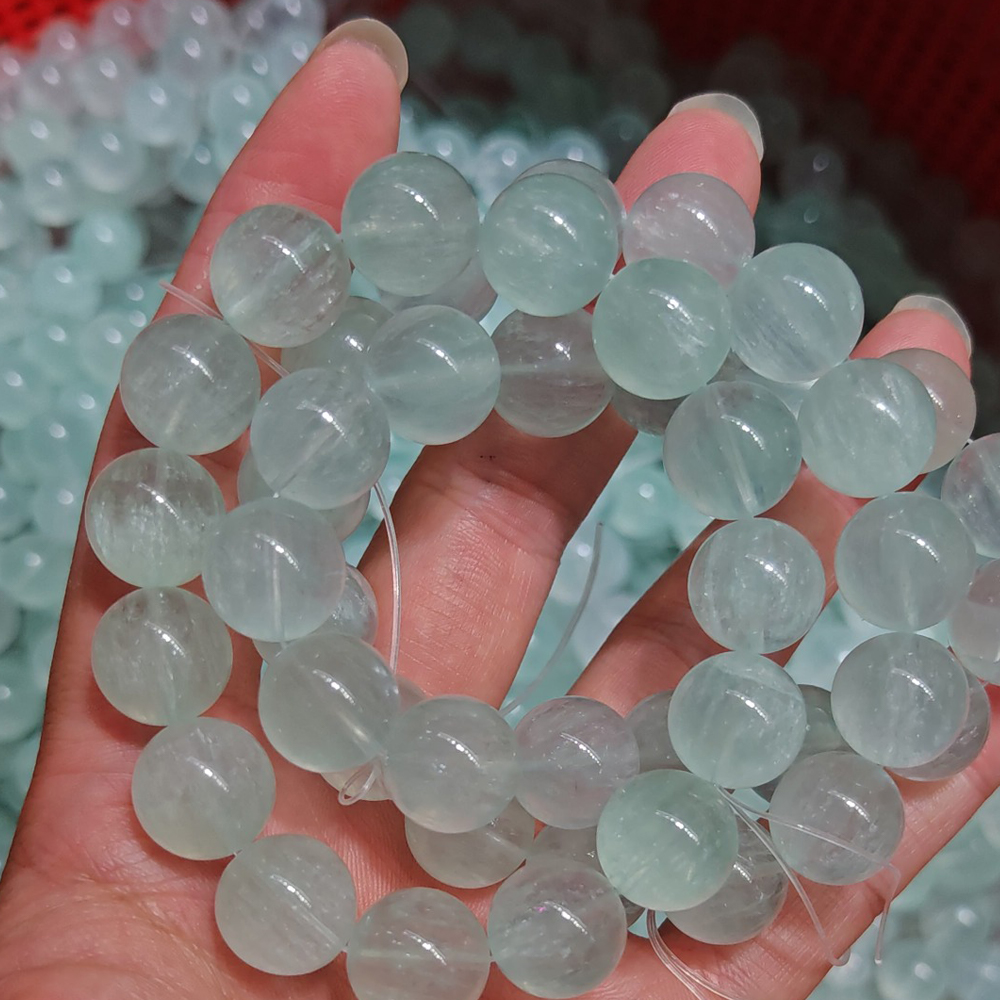 Mint green fluorite