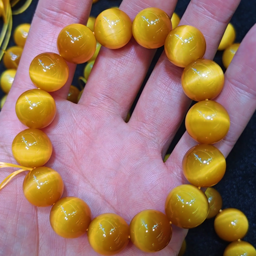 [Grade: Top] Top-quality Golden Tiger's Eye