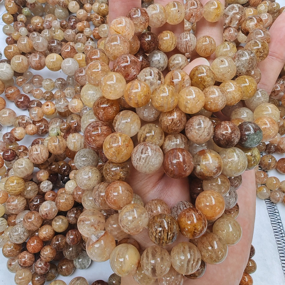 [Grade: Medium] Multi-layer "Four Seasons" Phantom Quartz – priced per gram