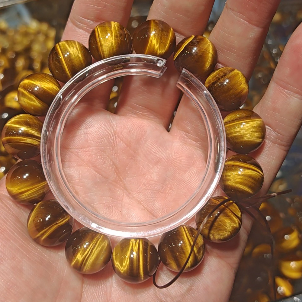 [Top Grade] Lightning Yellow Tiger's Eye