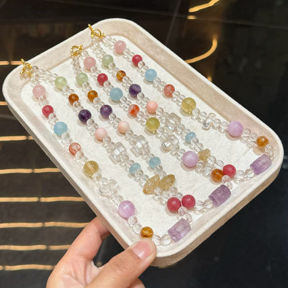 Rainbow Multi-Gemstone Necklace