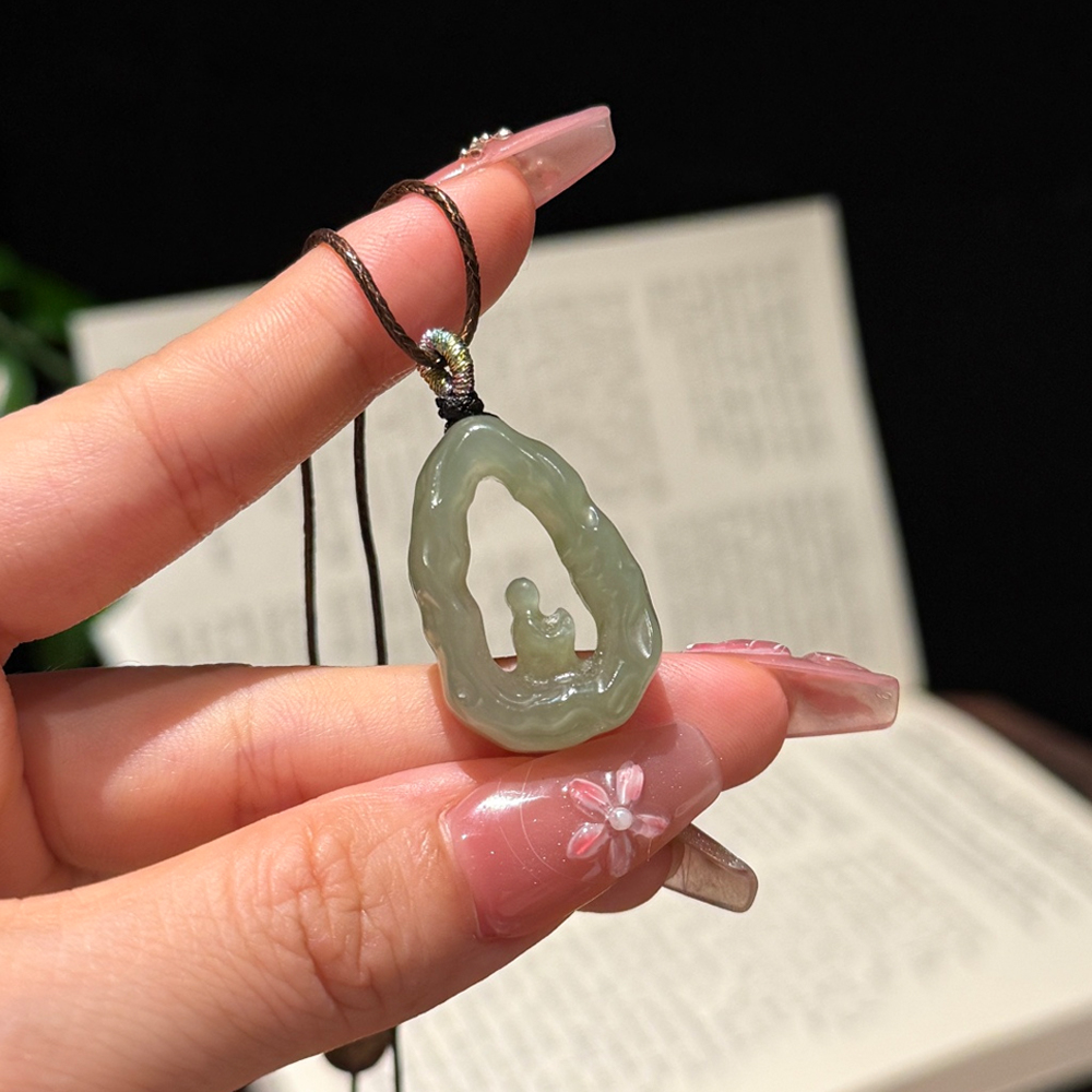 "Enlightenment in Formlessness – A Jade for Inner Calm"
