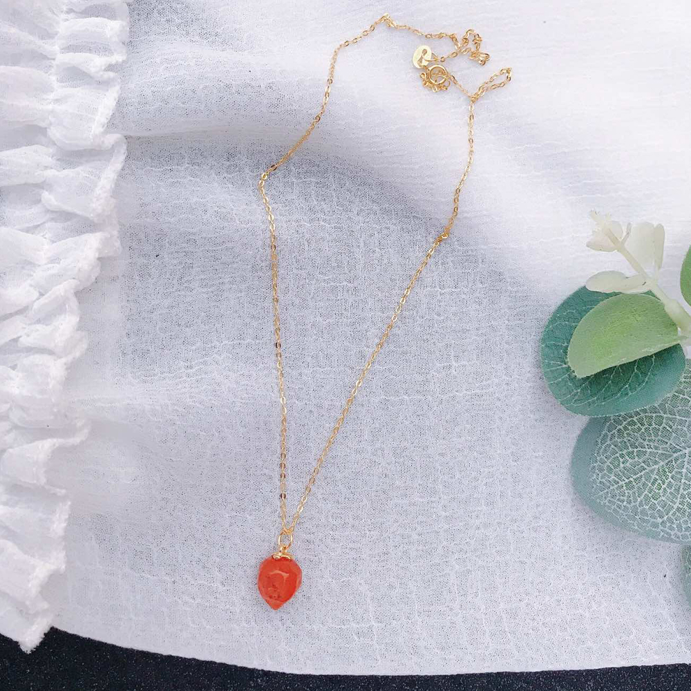Nanhong Agate "Little Strawberry"