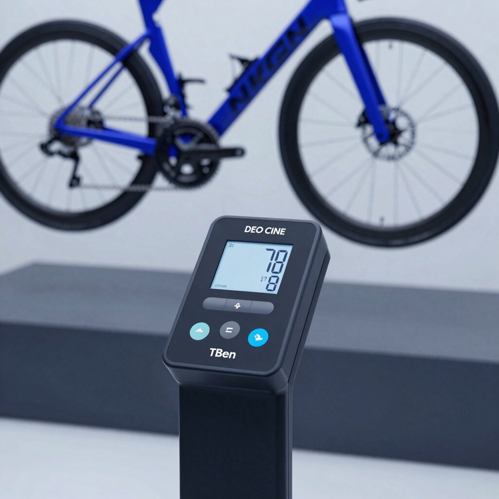 Smart Auto-Lift Bike Service Station with Digital Height Control